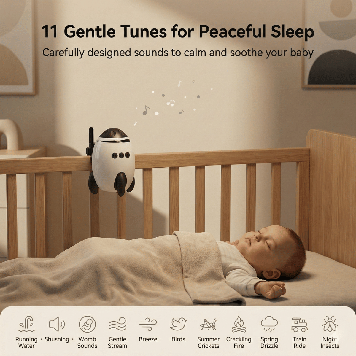 LULLIO Smart Stroller Rocker